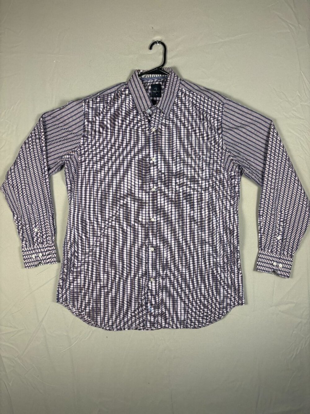 Tailorbyrd Collection Men’s XL Purple Long Sleeve Button Up Dress Shirt